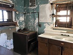 Ellis Island Immigrant Hospital - Kitchen in Staff House
