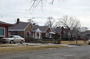 Ellsworth south of Fourth in Gary