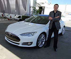 Elon Musk, Tesla Factory, Fremont (CA, USA) (8765031426)