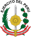 Emblem of the Peruvian Army