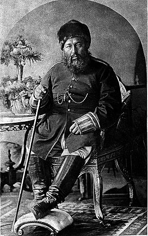 Emir Abd or-Rahman, Rawalpindi, April, 1885 Wellcome L0025009