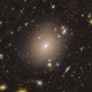 Euclid image of a bright Einstein ring around galaxy NGC 6505 ESA506345f