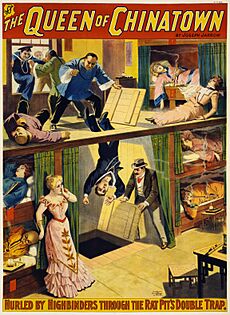 Flickr - …trialsanderrors - The Queen of Chinatown by Joseph Jarrow, Broadway poster, 1899