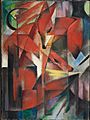 Franz Marc - The Foxes - Google Art Project