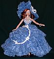 Gene Doll in Blue Lace Gown