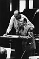 Georges Solti and Nikita Magaloff (1965) by Erling Mandelmann