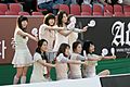 Girls' Generation at the 2008 beach volleyball competition in Jamsil 2