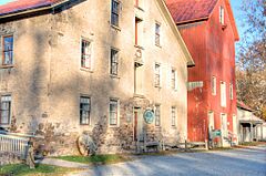 Gristmill and Grain Silo, Prallsville Mills