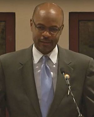 Harold Melton at Georgia First Amendment Foundation Weltner Banquet (cropped).jpg