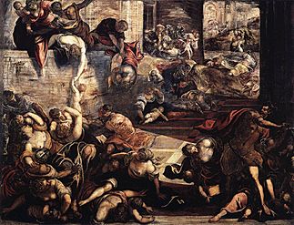 Jacopo Tintoretto - The Massacre of the Innocents - WGA22591