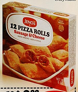 Jeno's Pizza Rolls box