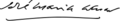 José María Aznar Signature 2
