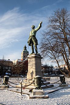 Karl XIIs staty