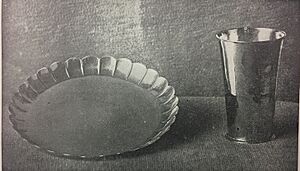 King's College Chapel Silver Chalice and Palet, Halifax, Nova Scotia
