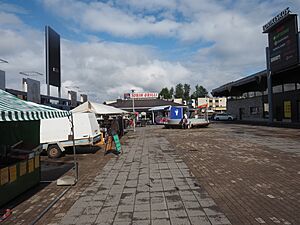 Kuusamo Market Square in 2020