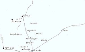 La Bassée–vicinity of Armentières, 1914