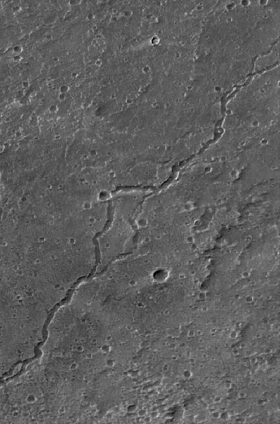 Lava Channel Ascraeus Mons PIA07436