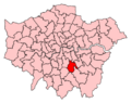 LewishamWestPenge2007Constituency