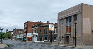 Looking down Main Street, Herkimer, New York