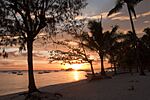 Malapascua Island, Sunset on the beach, Philippines