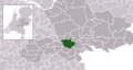 Map - NL - Municipality code 1734 (2009)