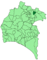 Map of Corteconcepción (Huelva)
