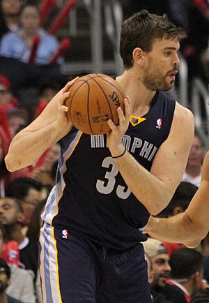 Marc Gasol 20131118 Clippers v Grizzles (cropped)