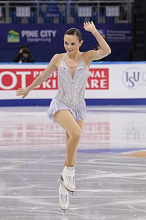 Mariah Bell at the Four Continents Championships 2017 - SP