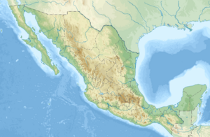 Mexico topographic map-blank 2