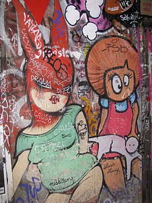 Miss Van with El Bocho's Little Lucy, Berlin 2009