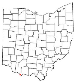 Location of Aberdeen, Ohio