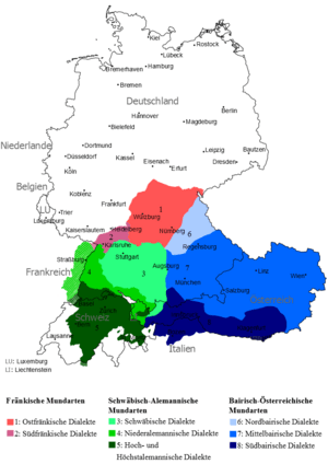 Oberdeutsche Dialekte