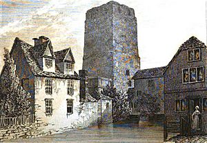 Oxford Castle in 1832