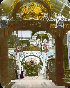 Paris Exposition Austrian Pavilion, Paris, France, 1900