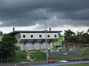 Parte de el Complejo Deportivo Gerardo “Gerry” Torres en Morovis, Puerto Rico