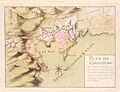 Plan de Collioure au 18e siècle