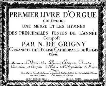 Nicolas de Grigny Facts for Kids