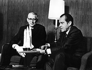 President Nixon and James Fletcher Discuss the Space Shuttle - GPN-2002-000109