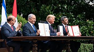 President Trump and The First Lady Participate in an Abraham Accords Signing Ceremony (50345630003).jpg