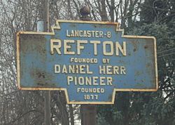 Official logo of Refton, Pennsylvania