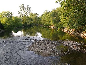Roanoke River in Wasena, Roanoke, Virginia.jpg