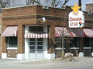 SE Corner view of Omaha Star Building