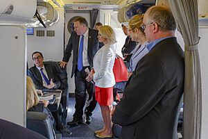 Secretary Pompeo Addresses Staff Before Departing for Mexico City (43338274892)