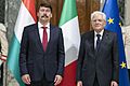Sergio Mattarella János Áder sideline of 2021 Arraiolos meeting (3)