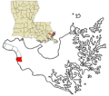 St. Bernard Parish Louisiana incorporated and unincorporated areas Poydras highlighted
