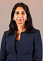 Suella Braverman portrait as Home Secretary, 2022
