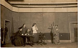 Suffrage theatricals, performed by the Actresses' Franchise League, c1909-1914