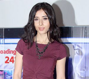 Suzanna Mukherjee at a promotional event.jpg