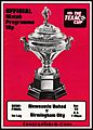 Texaco Cup Programme 1974-75