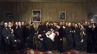 The Last Hours of Abraham Lincoln by Alonzo Chappel, 1868